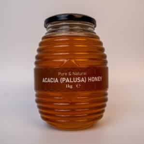 Pure Natural Acacia Organic Honey 1kg Bottle