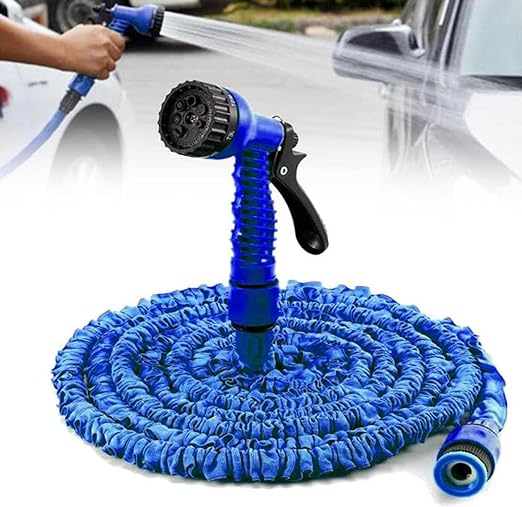 Garden Hose Expandable, Water Hose Pipe With 7 Modes Water Spray Gun,100FT Flexible Magic Hose Pipe