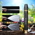 High Pressure Washing Water Gun,Nozzle Kit with 3 Pcs PVC Hose Quick Connector,Car & Garden Wash Water Gun