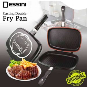 Non Stick Double Sided Pressure Grilling Frying Pans Dessini