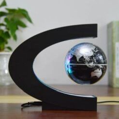 Led Floating Half Cut Design Globe