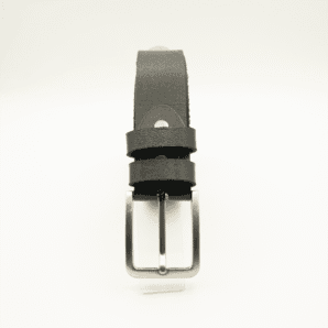 Genuine Black leather belt (1.25")