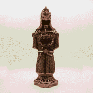 Turkish Decor featuring ancient Ottoman Armour figurine and calligraphy of ayatul kursi and Surah ikhlas