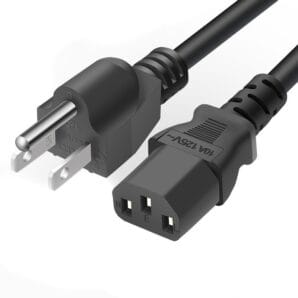 Wall Plug Desktop Power Cable