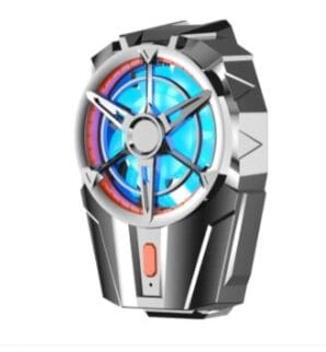 X52 Cooling Fans Mobile Phone Game Cooler Rechargeable Battery Silent Cooler Three Speed Adjustable
