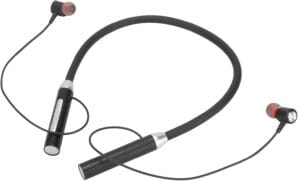 Neckband Magnetic Headphones, IPX5 Waterproof with 8 Hours Playtime Black