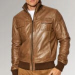 Men's-Brown-Sheepskin-Leather-Bomber-Jacket4