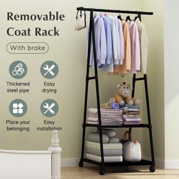 Multifunctional Triangle Cloth Rack
