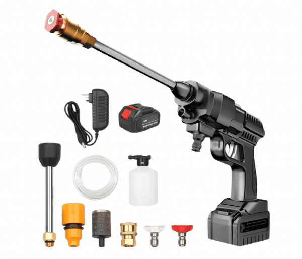 Cordless Portable Washer Electric Cleaning Gun 128V