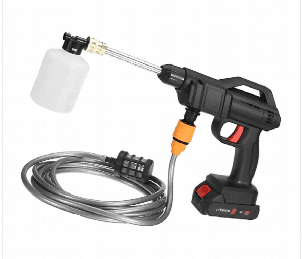 Cordless Portable Washer Electric Cleaning Gun 128V