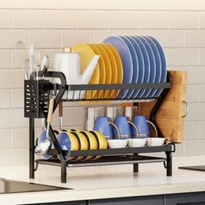 2 Layer Metal Dish Rack