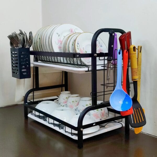 2 Layer Metal Dish Rack