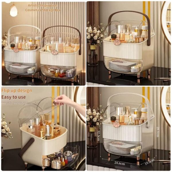 Acrylic Multipurpose Cosmetic Organizer