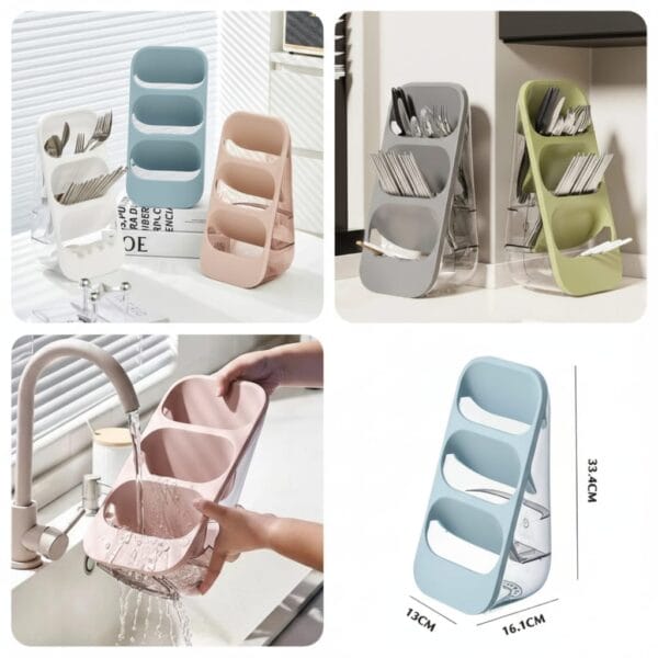 3 Layer Cutlery Stand