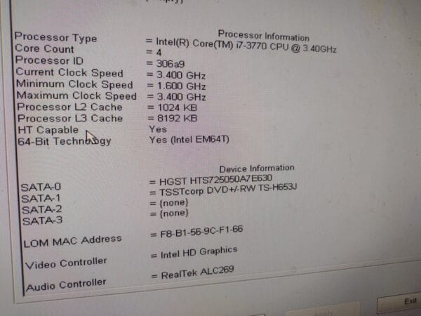 Dell optilex 7010