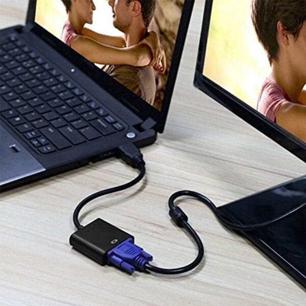HDMI to VGA Adapter Cable Converter