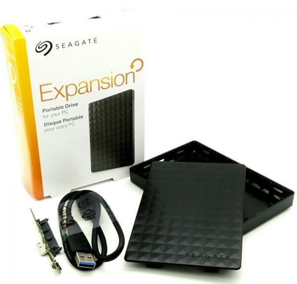 Seagate Expansion HDD USB 3.0 Portable 2.5 Inch External Hard Drive Case