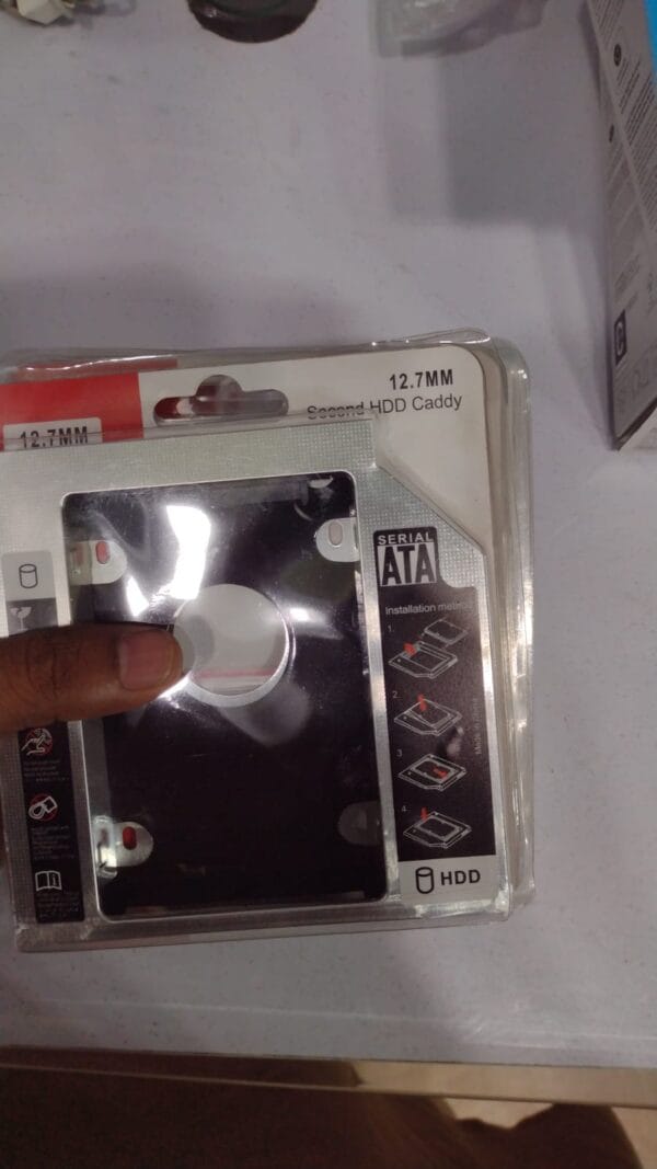 12.7mm Aluminum 2nd HDD SDD Hard Disk Caddy