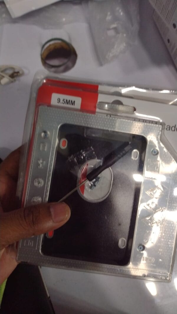 Universal Caddy Drive 9.5mm 2.5 Inch Sata Aluminum 2nd Hdd Caddy Ssd And Hdd Hard Disk Driver Case