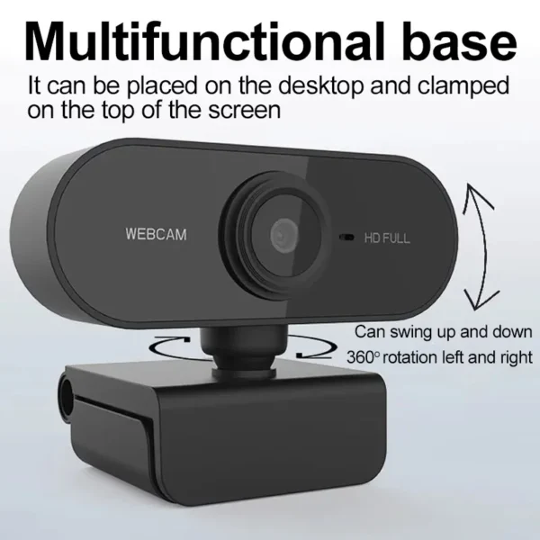 Webcam Mini Camera Full HD 1080P Small USB Web Cam With Microphone