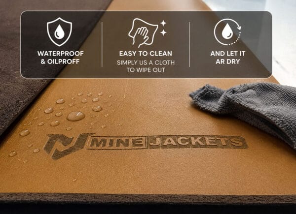 Leather desk Mat